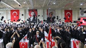Erzincan POMEM’de 826 polis mezuniyet sevinci yaşadı
