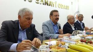 TOBB Başkanı Hisarcıklıoğlu Anamur'da sektör temsilcileriyle buluştu