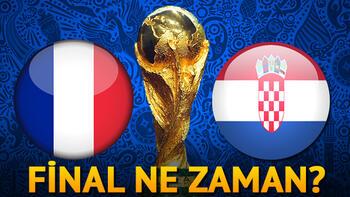 Dünya Kupası final maçı ne zaman hangi gün yayınlanacak? Finalin ismi Hırvatistan Fransa!
