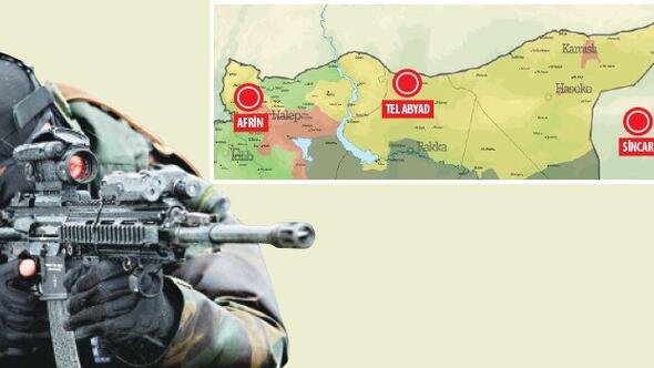 Son dakika: Ankaranın hedefinde üç nokta... 7 bin asker emir bekliyor