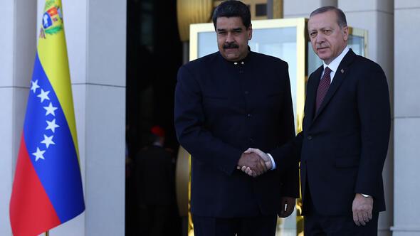 Cumhurbaşkanı Erdoğan Venezuela cumhurbaşkanı Madura’yla görüştü