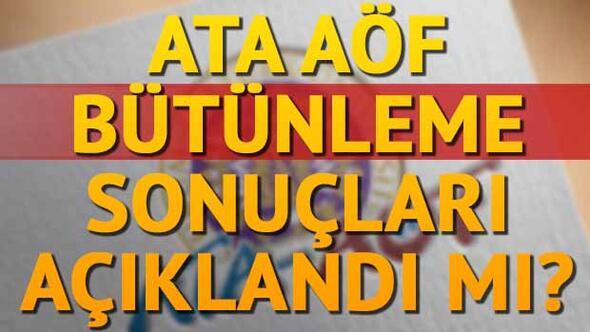 ATA AÖF bütünleme sonuçları açıklandı mı? İşte, sınav ...