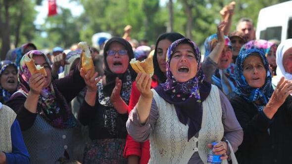Bursa'da kadınların direnişi köyü kurtardı - Resim : 1