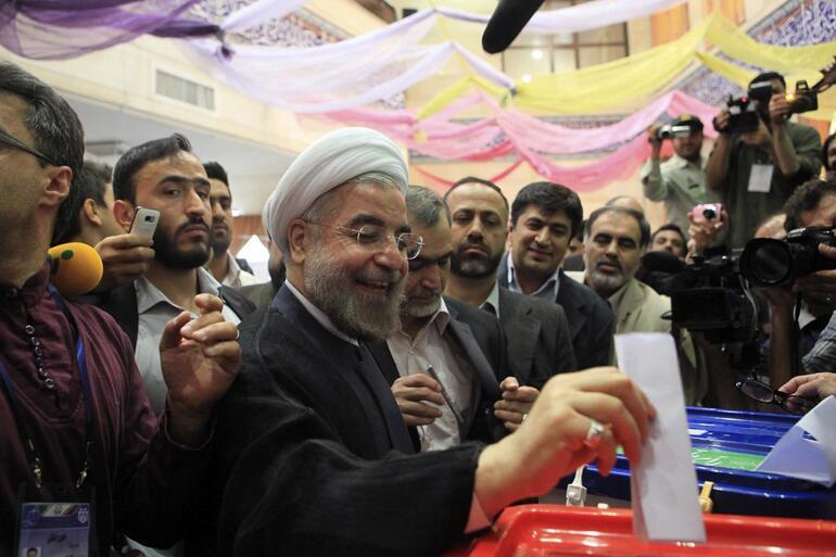 İranda ilk resmi sonuçlara göre kazanan Ruhani
