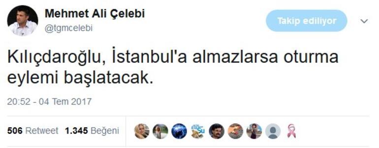 Kılıçdaroğlunun İstanbula girişi engellenirse ne yapacağı ortaya çıktı