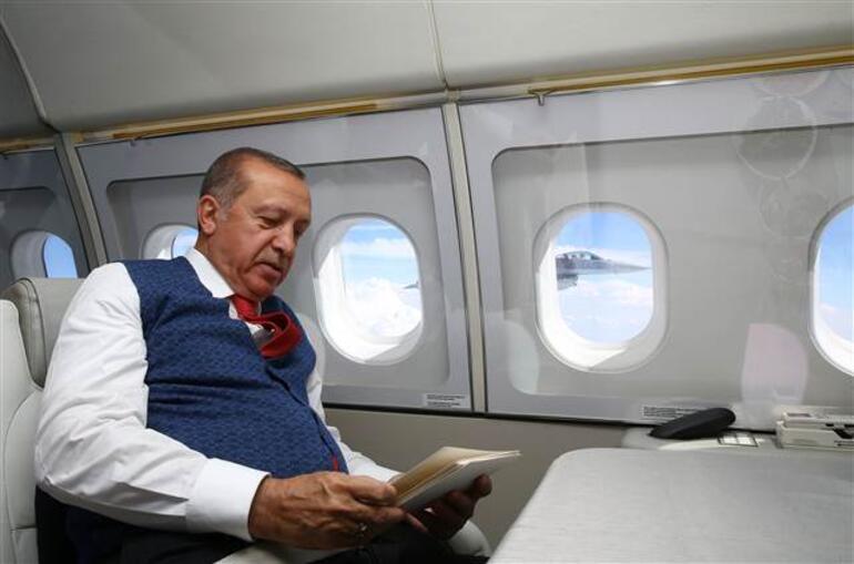 Cumhurbaşkanı Erdoğan, İstanbula böyle geldi