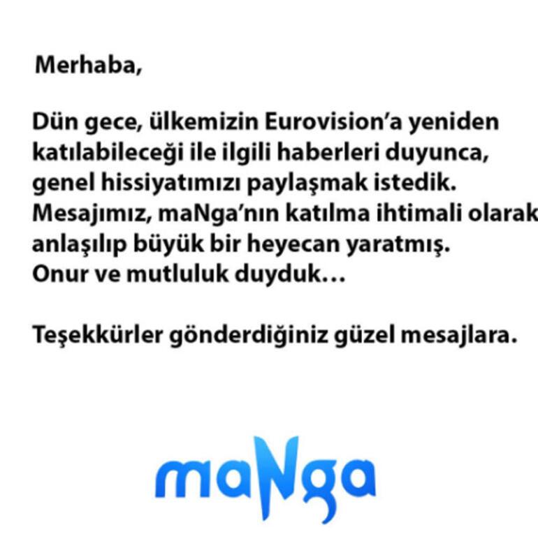 Türkiye yeniden Eurovisionda