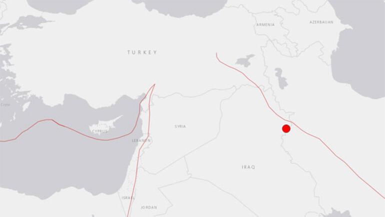 Son dakika... Irakta 7.3 büyüklüğünde deprem