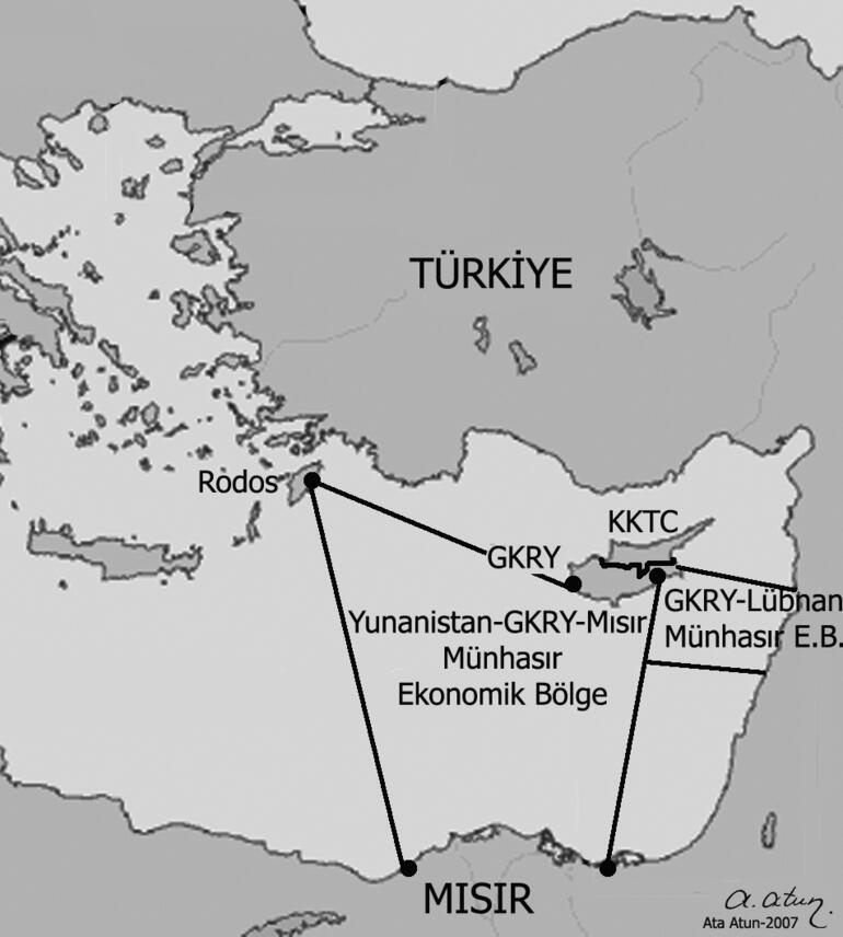 Rumlar ve Yunanistan Antalya açıklarını parsellemeye hazırlanıyor