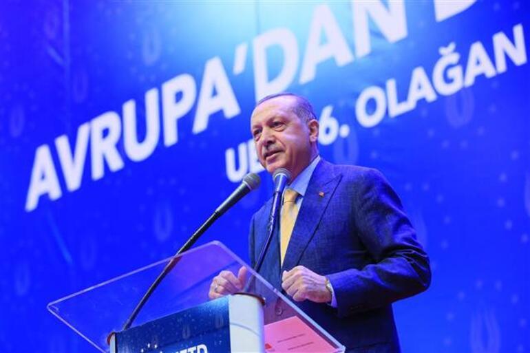 Cumhurbaşkanı Erdoğan, Avrupadaki Türklere seslendi