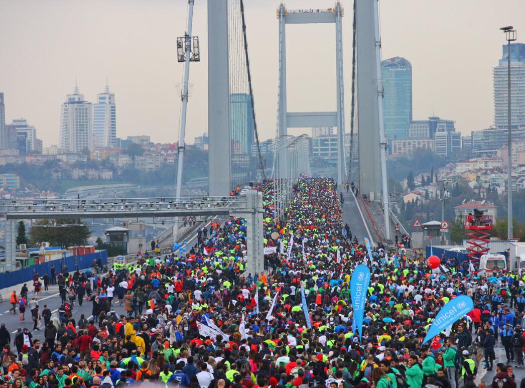 Vodafone, İstanbul Maratonu'nda atık geri dönüşümü için düğmeye bastı