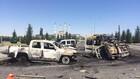 Cumhurbaşkanlığı Külliyesi yakınlarına 2 adet bomba atıldı: 5 şehit