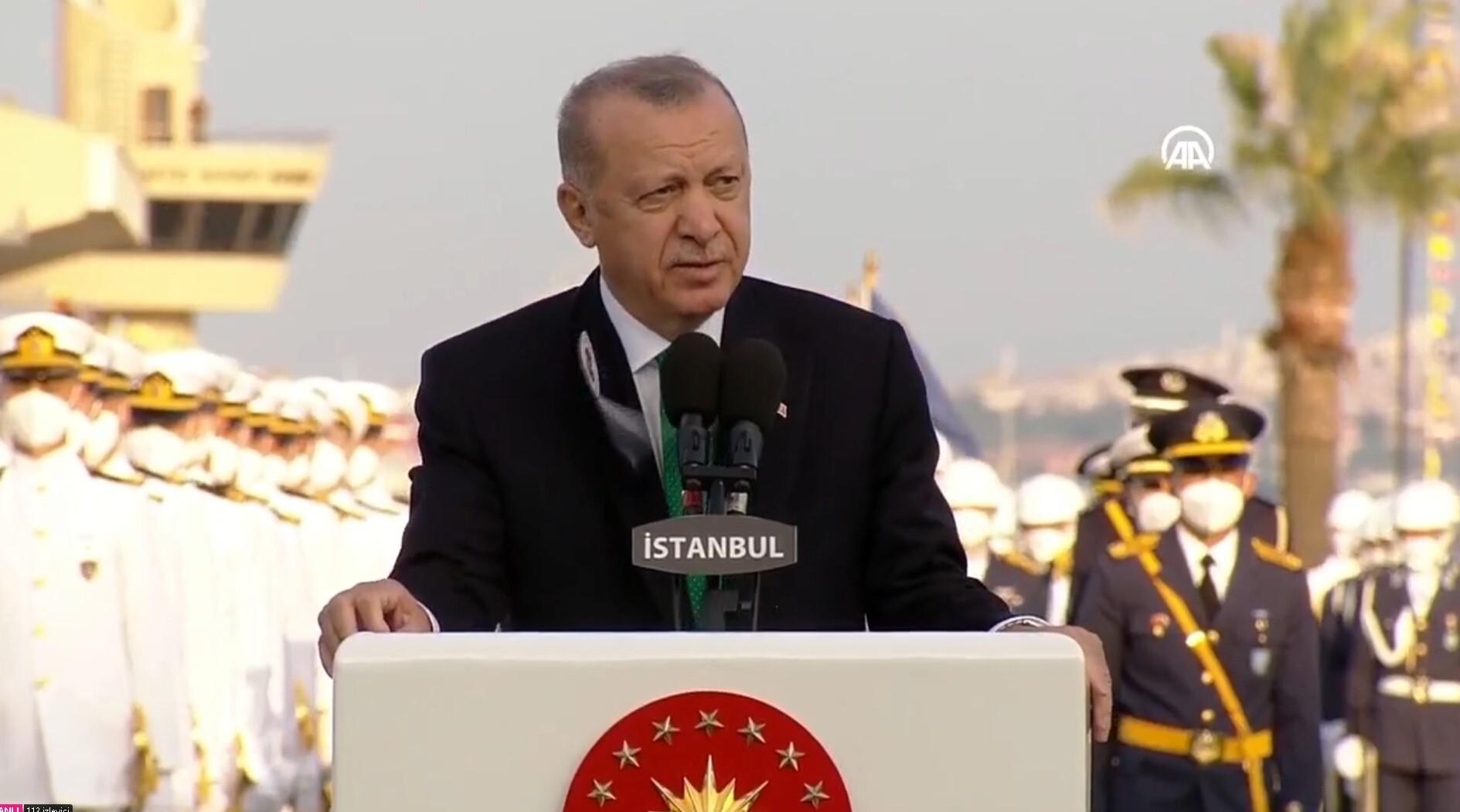 Son dakika haberi: Deniz ve Harp Okulu'nda mezuniyet... İHA, SİHA ve Akıncı'ya vurgu yapan Erdoğan'dan tarihi anekdot