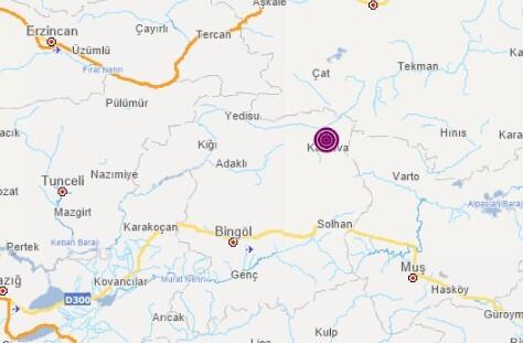 Son dakika deprem: Bingöl'de peş peşe depremler