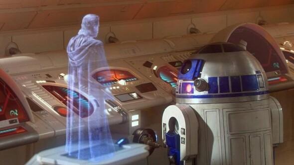 star wars hologram ile ilgili görsel sonucu