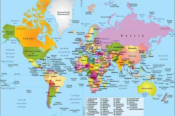 Dünya haritasının ardında yatan saklı gerçek!