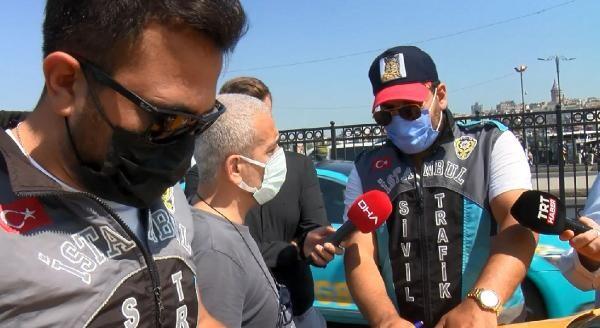 Taksim'den Şişli'ye 500 lira istedi! Polisi turist sanan taksici hayatının şokunu yaşadı