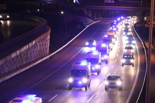 Son dakika haberler: Ankara'dan İstanbul'a 61 ambulans!