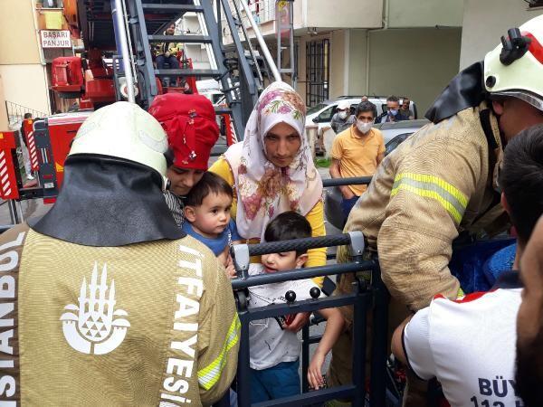 Maltepe'de can pazarı! 1'i bebek 10 kişi kurtarıldı