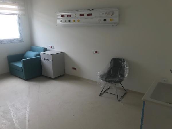 Sancaktepe'deki hastanenin odaları görüntülendi
