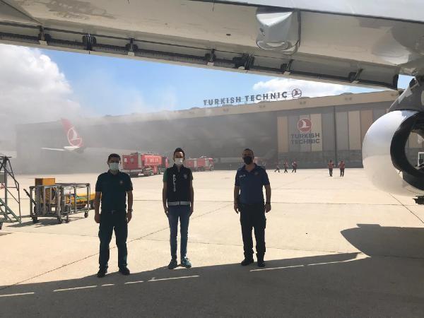 Atatürk Havalimanı'nda oksijen tüpü patladı! THY'den açıklama