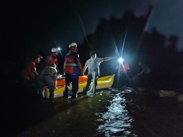 Bursa'da kanyona düşen kadın 4 saat sonra kurtarılabildi