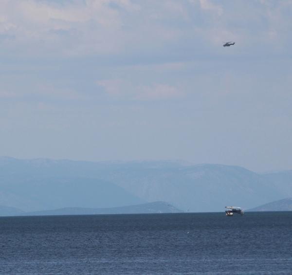 Beyşehir Gölü'nde tekne alabora oldu... Kayıp balıkçı aranıyor