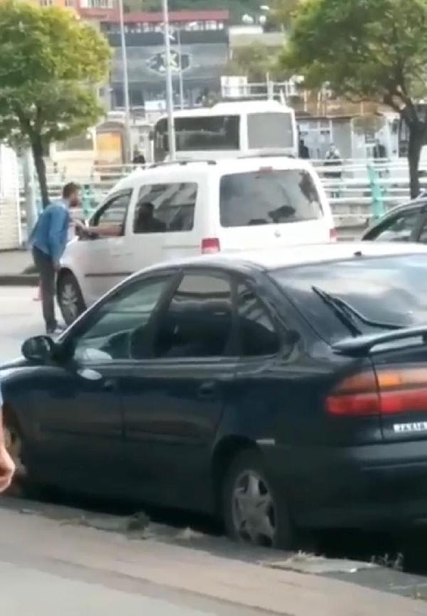Taksicinin milli sporcu Berke İnaloğlu'nu vurmadan önceki görüntüleri çıktı