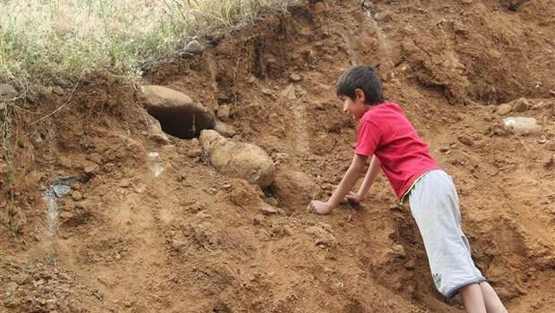 Bingöl'de eski mezarlar bulundu