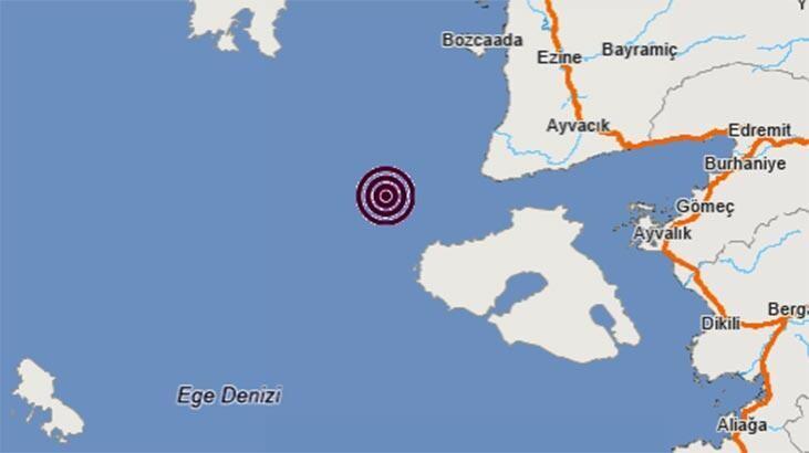 Ege Denizi'nde üst üste depremler