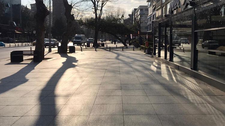 İstanbul'un lüks caddesi sessizliğe büründü!