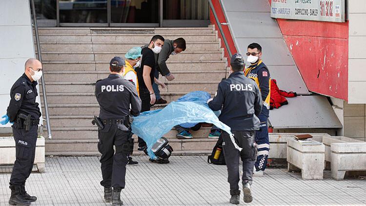 Ankara'da bir kişi çarşının merdivenlerinde ölü bulundu