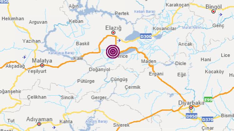Elazığ'ın Sivrice ilçesi ve çevre illerde hissedilen korkutan deprem!