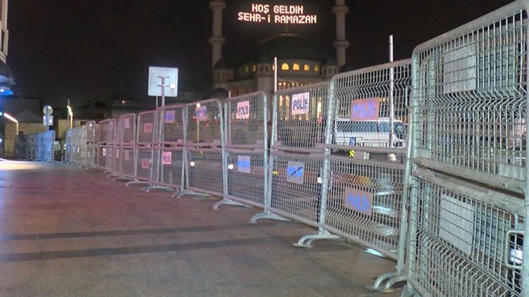 İstanbul'da 1 Mayıs için güvenlik hazırlığı: Taksim Meydanı ve Gezi Parkı’nda önlemler artırıldı