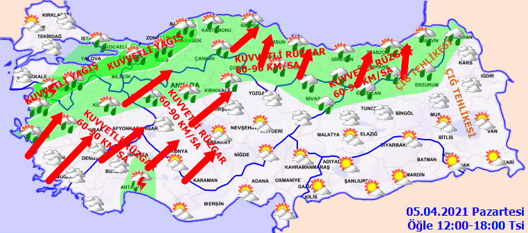 Meteoroloji'den İstanbul, Ankara, İzmir dahil çok sayıda kente uyarı!
