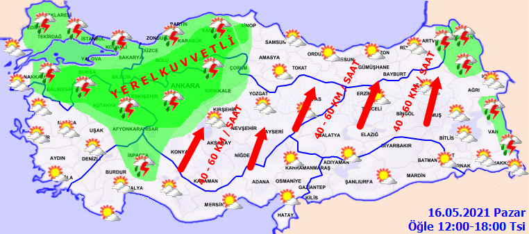 Son dakika: Meteoroloji'den Marmara Bölgesi için yağış uyarısı