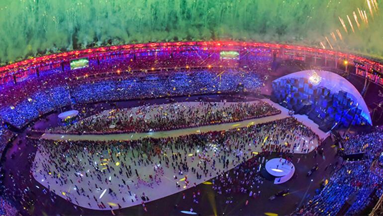 Rio Olimpiyatları'na muhteşem açılış