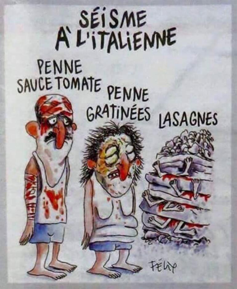 Charlie Hebdo İtalyanları kızdırdı