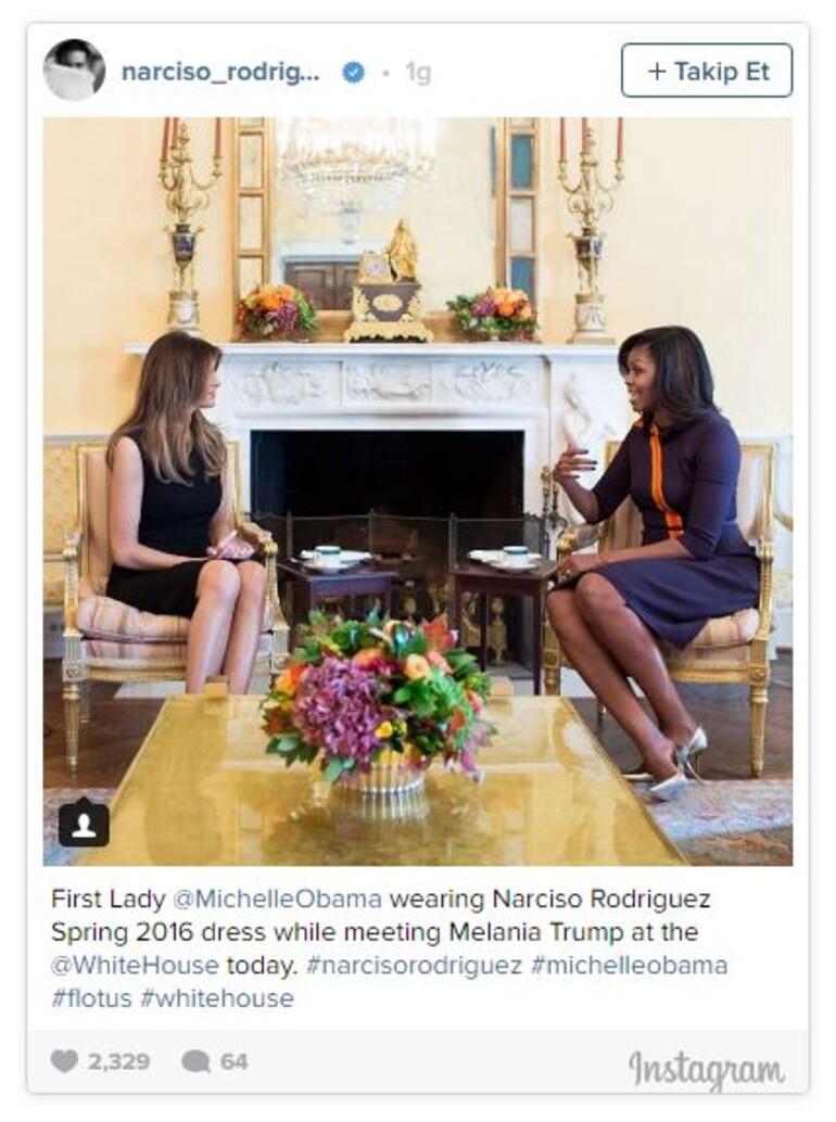 First lady Beyaz Sarayda bir araya geldi, kıyafetlerinde birçok detay gizliydi